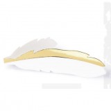    Ültető kártya toll formában - 10 db/csomag Esküvői díszítés